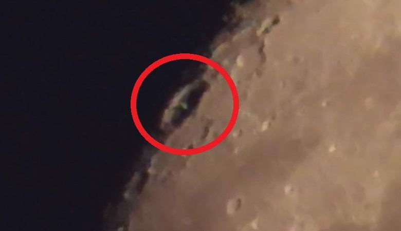 Trovato in un cratere lunare