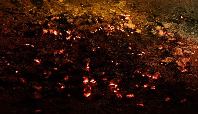 A Rostov-sul-Don, la terra brilla misteriosamente