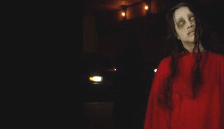 A Vancouver, fotografata la famosa Signora in rosso