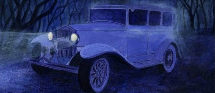 Un'auto fantasma scoperta nel Regno Unito