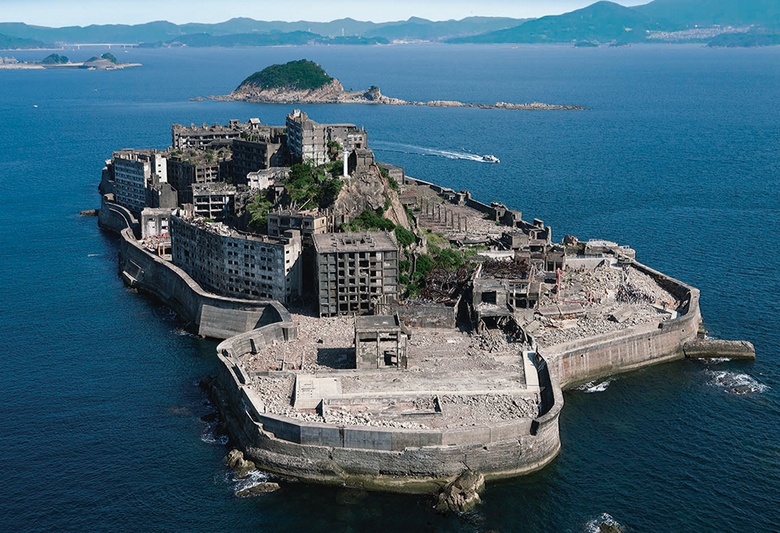 Il Giappone ha un'isola fantasma unica - Hashima