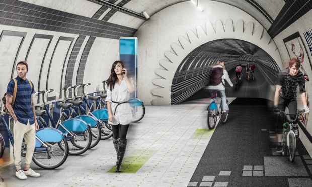 Le piste ciclabili appariranno nella metropolitana
