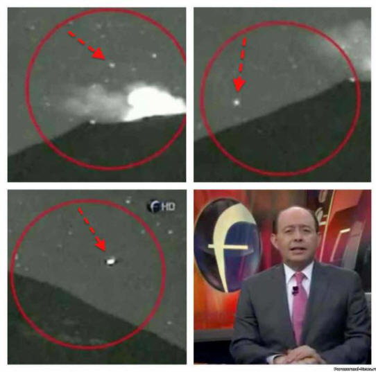 Vicino al vulcano Popocatepetl, gli UFO sono stati nuovamente notati (video)