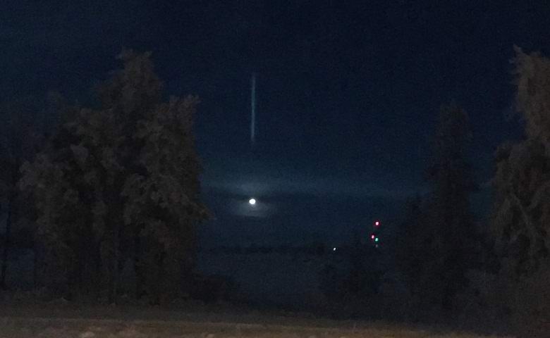 La misteriosa anomalia celeste è diventata oggetto di discussione sul Web