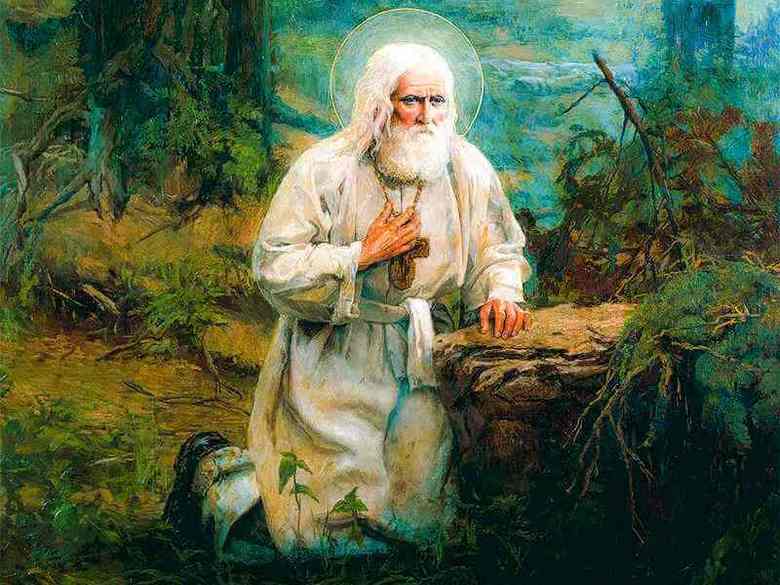 Misterioso vecchio su una strada deserta