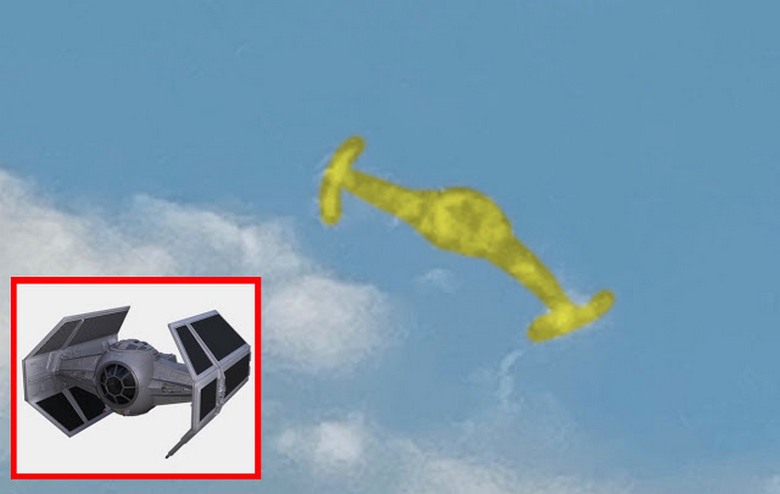 La misteriosa nuvola sopra il grattacielo di Taipei