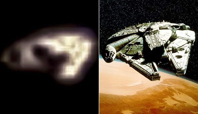 Un UFO notato sospettosamente simile a