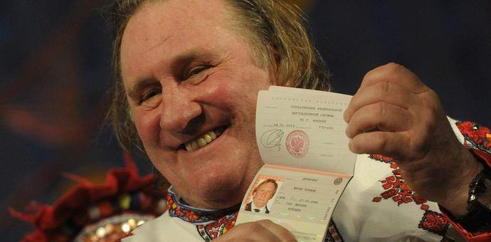 Gerard Depardieu riconosciuto come nemico dell'Ucraina