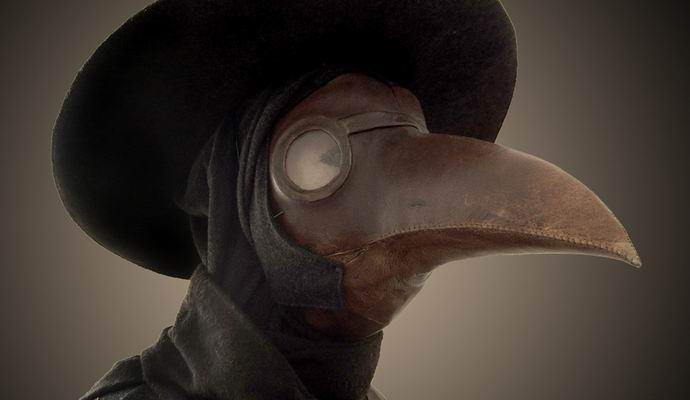 I residenti di Chester hanno paura di un terribile dottore della peste