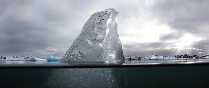 Vita dell'Antartide sotto il ghiaccio